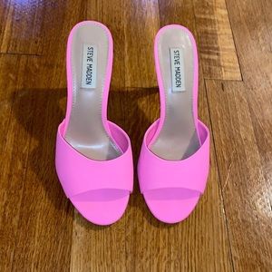 Steve Madden Erin Mule Pink Size 6.5